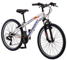 Schwinn Bike Schwinn Boy's High Timber Mountain Bike, Silver, 24-Inch Wheels