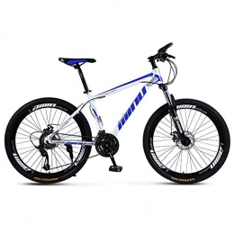 SIER Bike SIER Adult mountain bike 26 inch 30 speed one wheel off-road variable speed shock absorber men and women bicycle bicycle, Blue