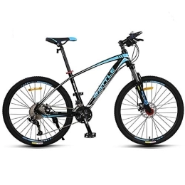  Bike Stylish 33 Speed Unisex's Mountain Bike 26" Wheel Lightweight Aluminium Frame Disc Brake, Blue