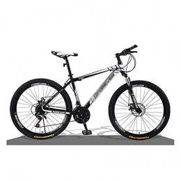 T-Day Mountain Bike T-Day Mountain Bike 26 In Wheel Dual Disc Brake 21 Speed Mountain Bike High Carbon Steel Frame Suitable For Men And Women Cycling Enthusiasts(Size:21 Speed, Color:Black)