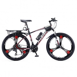 T-Day Mountain Bike T-Day Mountain Bike 27.5" Wheel Front Suspension Mountain Bike For Adults Mens Womens 24 Speeds With Dual Disc Brake(Size:24 Speed, Color:Red)