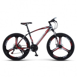 T-Day Mountain Bike T-Day Mountain Bike Mountain Bike 26 Wheels 21 / 24 / 27 Speed Gear System Dual Disc Brake Adult Bicycle Suitable For Men And Women Cycling Enthusiasts(Size:24 Speed, Color:Red)
