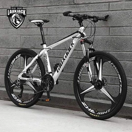 TPL 26 Inch Men's Mountain Bikes, High-carbon Steel Hardtail Mountain Bike, MTB with Front Suspension Adjustable Seat,New model 3 Spoke Wheel MTB, 21 Speed