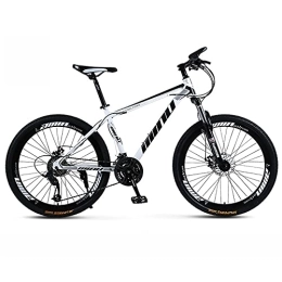 UYHF Mountain Bike UYHF 21 / 24 / 27 Speed Mountain Bike for Mens Adults 26" Wheel, High-Carbon Steel Bicycle Shock Absorbing Variable Speed Mountain Bike B-21 speed