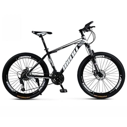 UYHF Mountain Bike UYHF 21 / 24 / 27 Speed Mountain Bike for Mens Adults 26" Wheel, High-Carbon Steel Bicycle Shock Absorbing Variable Speed Mountain Bike C- 27 speed