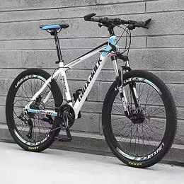 UYHF Mountain Bike UYHF 26 Inch Mountain Bike for Men, 21 Speed Double Disc Brake Mens Women Mountain Bike With Front Suspension Fork D-24 Speed