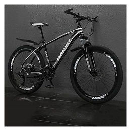 VIIPOO Mountain Bike VIIPOO 26” Mountain Bike, Hardtail Mountain Bike, Aluminum Alloy Mountain Road BikeFront Suspension, Bicycle with Disc Brake for Men or Women, Adults Bikes, White-30 Speed