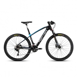 W&TT Mountain Bike W&TT Mountain Bike 26 / 27.5Inch SHIMANO M7000-22 Speeds Adults Off-road Bike Cycling with Air Pressure Shock Absorber and Front Fork Oil Brake, Mens Carbon Fiber Bicycles, Blue, 26 * 17