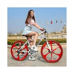 WJSW Bike WJSW Unisex Bicycle 26 Inch, 21 Speed Commuter City Hardtail Bike Dual Disc Brakes (Color : B)