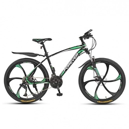 WLWLEO Mountain Bike WLWLEO 26 Inch 27-Speed Mountain Bikes Dual Disc Brake Hardtail Mountain Bike All Terrain Mountain Bicycle for Mens Ladies Adult, Adjustable Seat, C, 26" 30 speed