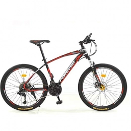 WYJBD Mountain Bike WYJBD 24 / 26 Inch Men's Mountain Bikes High-Carbon Hard Frame Mountain Bike21 / 24 / 27 / 30 Speed Spoke Mountain Bicycle, 1, a30 (Color : 2, Size : B27)