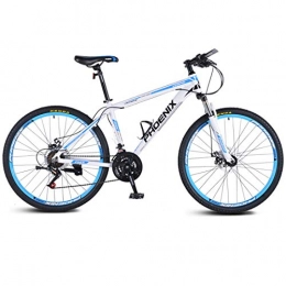 WYZQ Bike WYZQ 21 Speed Mountain Bicycle, Lightweight Aluminum Alloy Frame, Shock-Absorbing Front Fork, Kone Disc Brakes, Off-Road Road Bike for Student Men Women, A, 27.5 inches