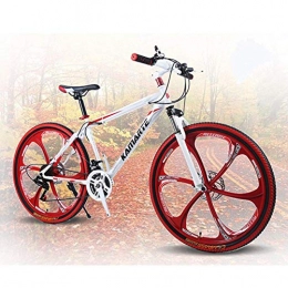 XNEQ Bike XNEQ 26-Inch Dual Disc Brake Shock Mountain Bike, One-Wheel Shift Bicycle, Folding Bike for Men And Women, 4, 24Speed