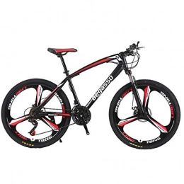 Y & Z Bike Y & Z Speed mountain bike damping mountain bike three knife one wheel disc brake student bicycle, Red-Length: 159cm