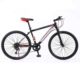 yfkjh Bike yfkjh Mountain Bike, Off-Road Variable Speed Bicycle Racing Lightweight Dual Shock-Absorbing Aluminum Alloy