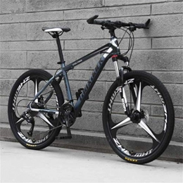 YOUSR Bike YOUSR Off-road Variable Speed Mountain Bicycle, 26 Inch Riding Damping Mountain Bike Black Ash 24 speed