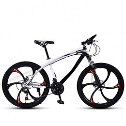 ZJBKX Bike ZJBKX 24 Inch Mountain Bike Bicycle, Student Adult Men and Women Variable Speed Bicycles Dual Disc Brakes Dual Shock Absorbers Ultralight Bikes 21speed