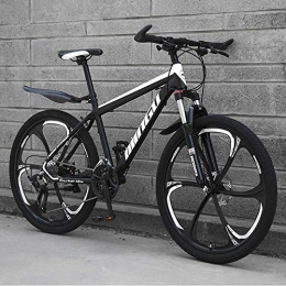 ZLZNX Bike ZLZNX 24 Inch Mountain Bike for Adult, Lightweight Aluminum Full Suspension Frame, Suspension Fork, Disc Brake for Riding Outside Sports Travel, A, 27Speed