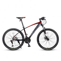 ZTIANR Mountain Bike ZTIANR Mountain Bicycle, Full Suspension Mens Mountain Bike 26" Frame 33-Speed Oil Disc Brake Speed Bike Off-Road Racing, Red