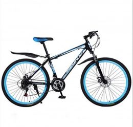 ZTYD Mountain Bike ZTYD 26In 21-Speed Mountain Bike for Adult, Lightweight Carbon Steel Full Frame, Wheel Front Suspension Mens Bicycle, Disc Brake, A, 21Speed