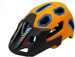 Xtrxtrdsf Mountain Bike Helmet Adult Bicycle Riding Helmet Men And Women Breathable Mountain Bike Road Safety Helmet Sports Bicycle Helmet Effective xtrxtrdsf (Color : Orange)