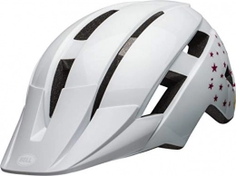 Bell Mountain Bike Helmet BELL Sidetrack II MIPS Helmet Kids white stars 2020 Bike Helmet