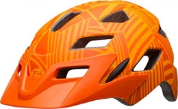 Bell Mountain Bike Helmet Bell Sidetrack Youth Cycling Helmet, Matt Tang / Orange Seeker, Unisize 50-57 cm