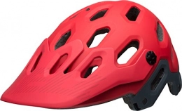 Bell Mountain Bike Helmet BELL Super 3 Cycling Helmet, Matt Hibiscus, Medium (55-59 cm)
