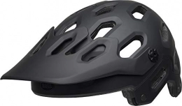 Bell Mountain Bike Helmet BELL Unisex's Super 3 MTB Helmet, Matte Black, Medium / 55-59 cm