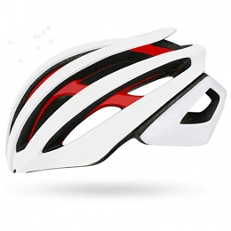 YDHWWSH Mountain Bike Helmet Bike Helmet YDHWWSH Bike Helmet Ultralight Racing Bicycle Helmet Men Women Sports Safety Mountain Road Riding Cycling Helmet L White Red