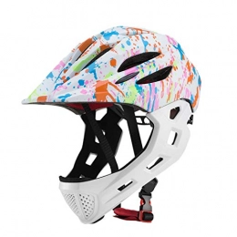 Yuan Ou Mountain Bike Helmet Bike Helmet Yuan Ou Bicycle Helmet Detachable Children Full Face Bike Helmet For Mountain Mtb Road Bike With Led Rear Light White