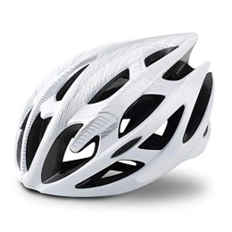 Yuan Ou Mountain Bike Helmet Helmet Yuan Ou Cycle Helmet Mountain Bike Bicycle Cycling Superlight 21 Vents Ultra-light Breathable Mtb Road Safety Helmet M white