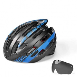 Yuan Ou Mountain Bike Helmet Helmet Yuan Ou Cycling Helmet Ultralight MTB Bike Helmet Men Women Mountain Road Sport Specialiced Bicycle Helmets Blue 1 Lens