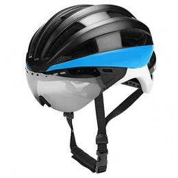Yuan Ou Mountain Bike Helmet Helmet Yuan Ou Ultralight Helmet Cycling Specialized Helmet Men Eps+pc Cover Mtb Road Bike Helmet Integrally-mold Bicycle Safely Cap 57-61cm 22.4-24inch Blue