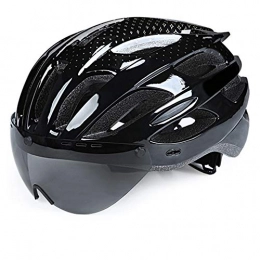 Yuan Ou Mountain Bike Helmet Helmet Yuan Ou Ultralight Mtb Bike Men Women Mountain Road Specialiced Bicycle Helmets As shown Black 1 Grey Lens