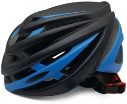 Xtrxtrdsf Mountain Bike Helmet Increase Bicycle Riding Helmet Comprehensive Molding Mountain Road Helmet Outdoor Riding Protective Equipment Riding Helmet Effective xtrxtrdsf (Color : Black Blue)