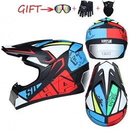 Unknow Mountain Bike Helmet Latest Off-road Motorcycle Helmet Bicycle Downhill AM DH Mountain Bike Capacete Cross Helmet Casco Motocross (Color : 11, Size : S)