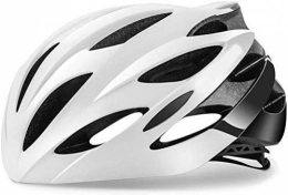 Xtrxtrdsf Mountain Bike Helmet Lightweight Breathable Comfortable Road Bike Riding Helmet Men And Women Safety Helmet Effective xtrxtrdsf (Color : Black White)