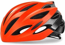 Xtrxtrdsf Mountain Bike Helmet Lightweight Breathable Comfortable Road Bike Riding Helmet Men And Women Safety Helmet Effective xtrxtrdsf (Color : Orange)
