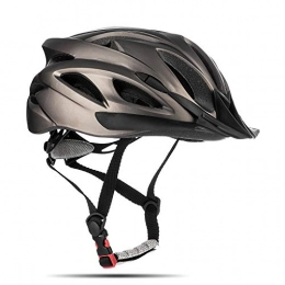 MOKFIRE Mountain Bike Helmet MOKFIRE Bike Helmet for Adult, Cycling Helmet Mountain Bicycle Helmet with Taillight Adjustable Dial Removable Visor(57-62CM)