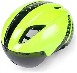 Xtrxtrdsf Mountain Bike Helmet Mountain Road Bike Bicycle Adult Sports Men And Women Breathable Riding Helmet Integrated Molding With Goggles Helmet Effective xtrxtrdsf (Color : Green)