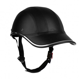 NGHSDO Mountain Bike Helmet NGHSDO Bike Helmet Adjustable Bike Cycling Helmet Baseball Cap Anti UV Safety Bicycle Helmet Men Women Road Bike Helmet for Outdoor MTB Skating Bicycle Helmet (Color : Black)