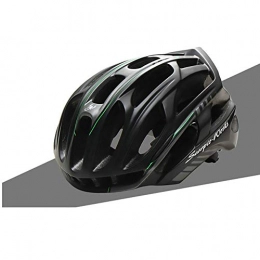 Stella Fella Clothing Stella Fella Helmets Men Matte Black Green PC Case Bicycle Helmet Cycling Helmet Cycling Mountain Bike Safety Helmet Outdoor Cycling Equipment Electric Vehicle Helmet Motorcycle Helmet