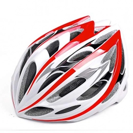 Stella Fella Mountain Bike Helmet Stella Fella Helmets Men Yellow Red Integrated Molding High-grade Mountain Bike Helmet Bicycle Riding Helmet Riding Skating Adventure Climbing Extreme Protection Equipment (Color : Red)