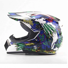 Tangzhi Mountain Bike Helmet Tangzhi -Graffiti Lightweight Off-road Motocross Helmets Men And Women Battery Car Helmet Mountain Bike Full Helmet Small Helmet (Color : XL)