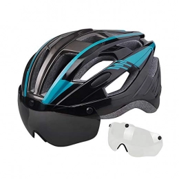 YuuHeeER Mountain Bike Helmet YuuHeeER 1 Set Racing Helmet Cycling Helmet Cycling Equipment Safety Motorcycle With Goggles Summer Breathable Mountain Bike