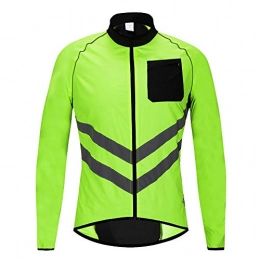 Zhicaikeji Clothing Men's Cycling Sweatshirt Top Men's Cycling Jersey Lightweight Summer Riding Suit Rain Jacket Unisex Adult Windproof Waterproof Breathable Mountain Bike Riding Jacket With Reflective Strip Breathable R