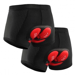 sigando Mountain Bike Short 2 Pcs Men Padded Cycle Undershorts Bikes Clothing Cycling Shorts