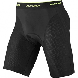 Altura Mountain Bike Short Altura Progel Liner II Short - Black, Large / 2 Padding Padded Pad Underwear Under Wear Lining Pant Gel Chamois Bicycle Cycling Cycle Biking Bike Riding Ride Clothing Clothes Lower Body Waist Man