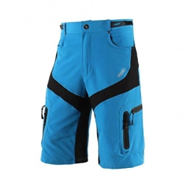 DTZW Mountain Bike Short DTZW Mountain-Bike-MTB-Shorts For Men, Cycling MTB Loose-Fit Bike Shorts MTB Off Road Cycling Short Light blue - 3XL